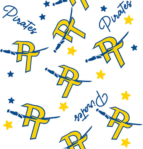 10.9 Custom Moq 5 Baby Boys Yellow Pirates Team Zipper Hoodies Tops