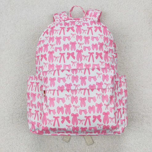 4.28 BA0285 Baby Girls Pink Bows Backpacks Bag