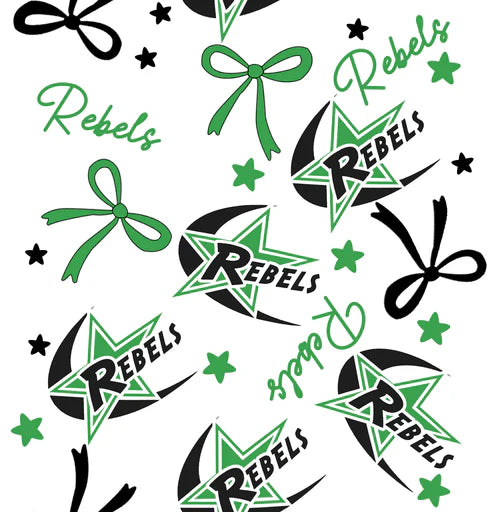 10.9 Custom Moq 5 Baby Boys Green Rebels Team Zipper Hoodies Tops