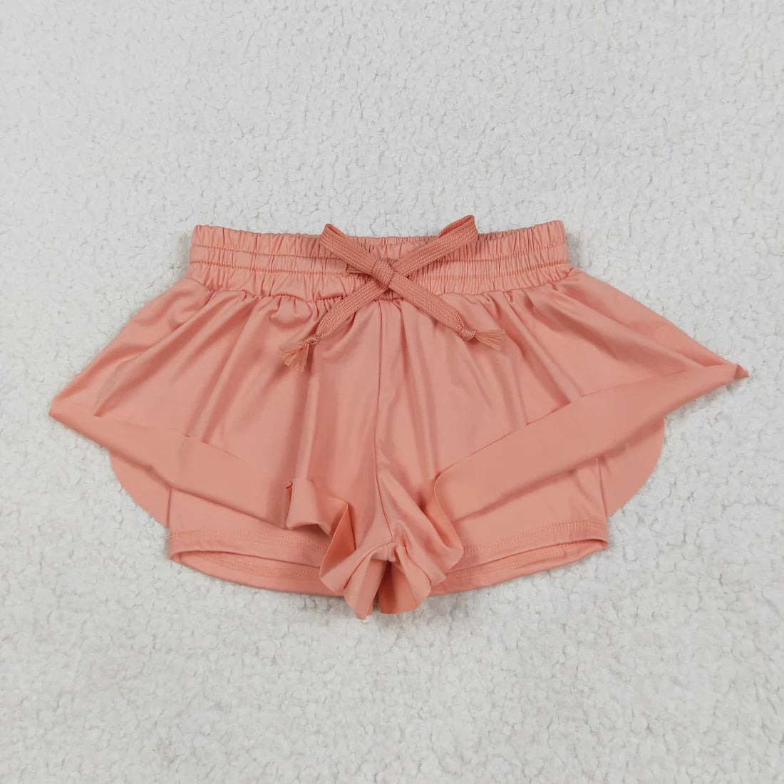 6.2 SS0547 Baby Girls Peach Skort Shorts Bottoms