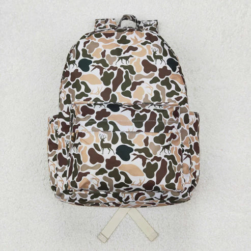 4.28 BA0288 Baby Kids Deer Camouflage Backpacks Bag