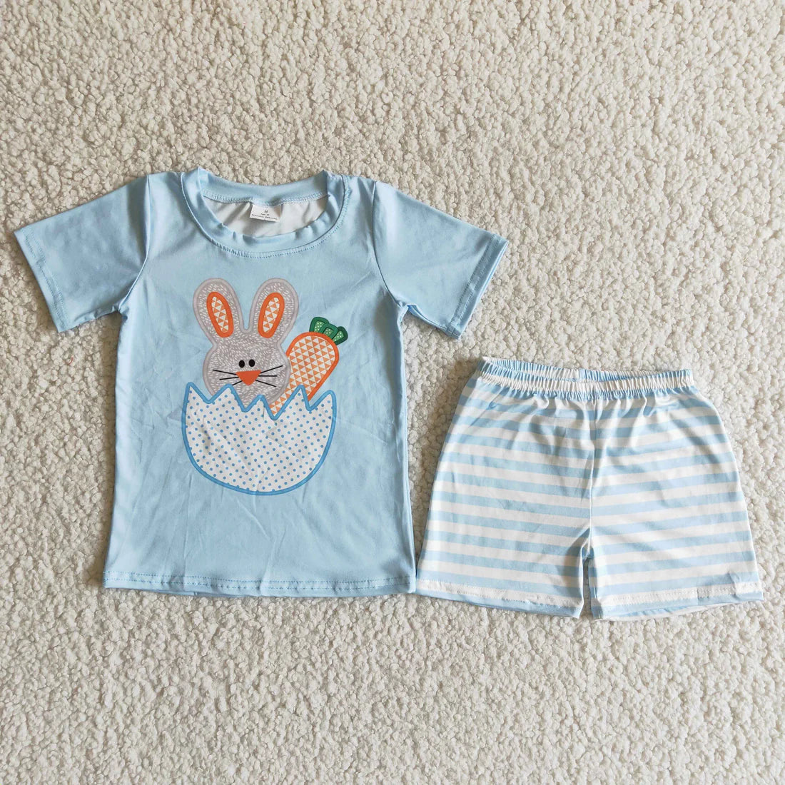 3.19 Sibling Baby Infant Girls Boys Easter Rabbit Bunny Rompers Outfits Sets