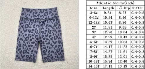 5.9 6 Colors Sibling Baby Girls Tennis Yoga Biking Shorts Bottoms