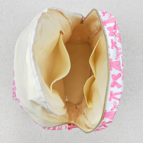 4.28 BA0285 Baby Girls Pink Bows Backpacks Bag