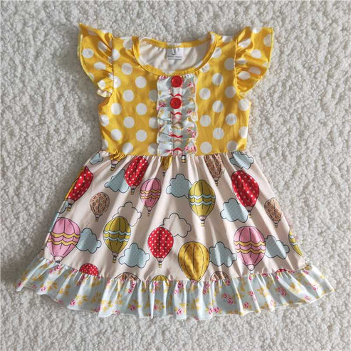 4.7 C10-1 Yellow hot air balloon skirt