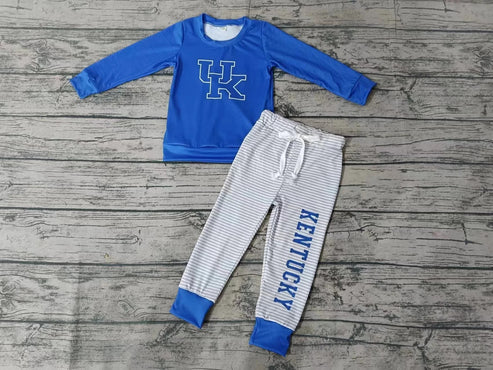 5.7 Baby Boys UK Team Long Sleeve Top Pants Clothes Sets preorder(moq 3)