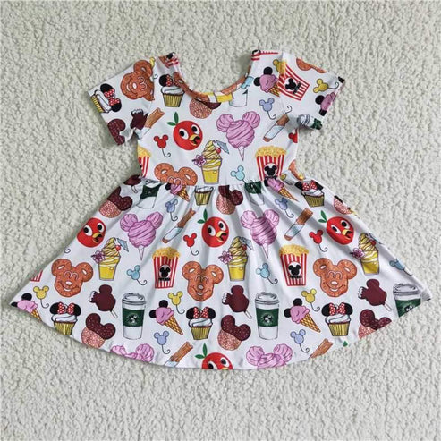 4.23 A11-24 toddler summer clothes cute girl dress RTS NO MOQ