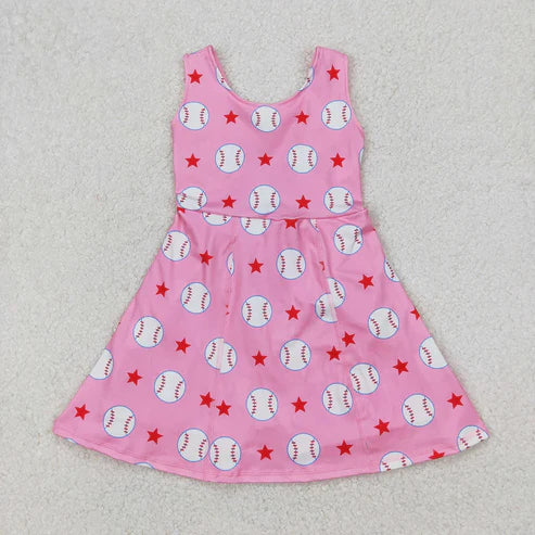 6.13 Sibling Baby Girls Bows Leopard Active Yoga Athletic Dresses