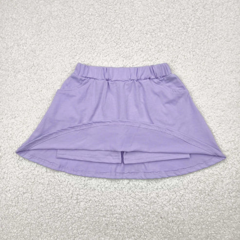 5.9 Sibling Baby Girls Pocket Cotton Skorts Skirts