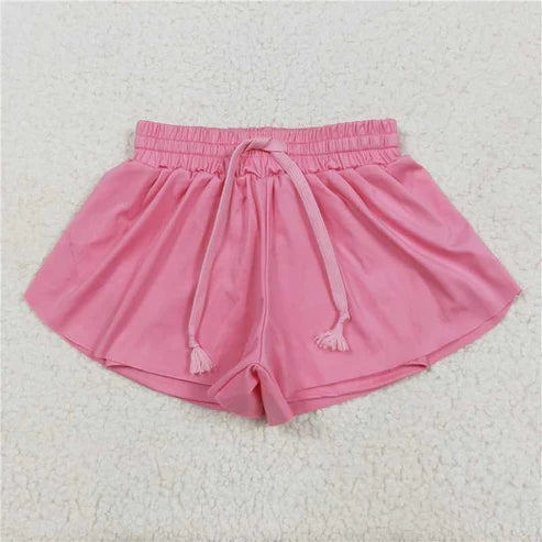 6.26 Sibling (1-5) Baby Girls 10 Colors Skort Yoga Shorts Bottoms