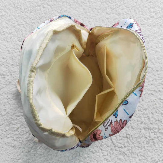 BA0080 toddler backpack flower girl gift back to school cow farm preschool bag