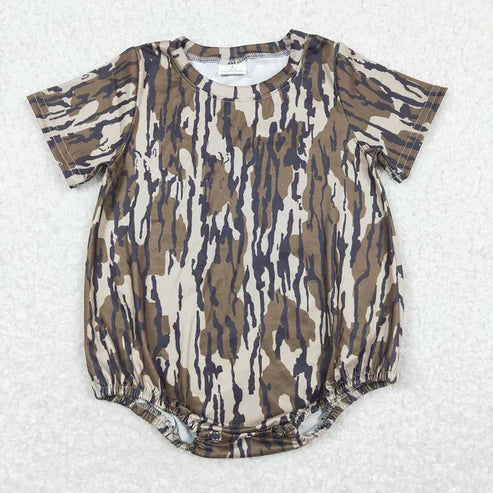 6.26 Sibling Baby Boys Short Sleeve Western Camo Tee Shirts Tops Rompers Brother Designs