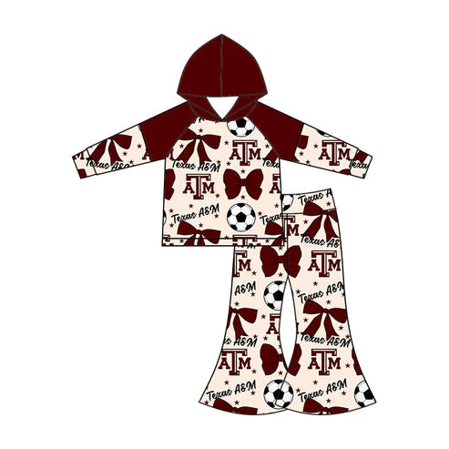 6.25 Custom Moq 3 each item Sibling Baby Girls ATM Team Romper Dress Clothes Sets