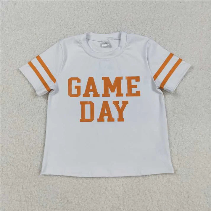 9.4 Sibling Baby Girls Game Day Yoga Active Team Tee Shirts Tops