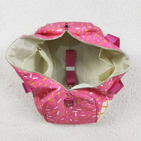 5.27 BA0298 Baby Kids Pink teams Duffle Gym Bag
