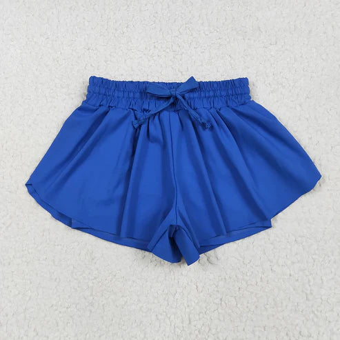 6.26 Sibling (1-5) Baby Girls 10 Colors Skort Yoga Shorts Bottoms