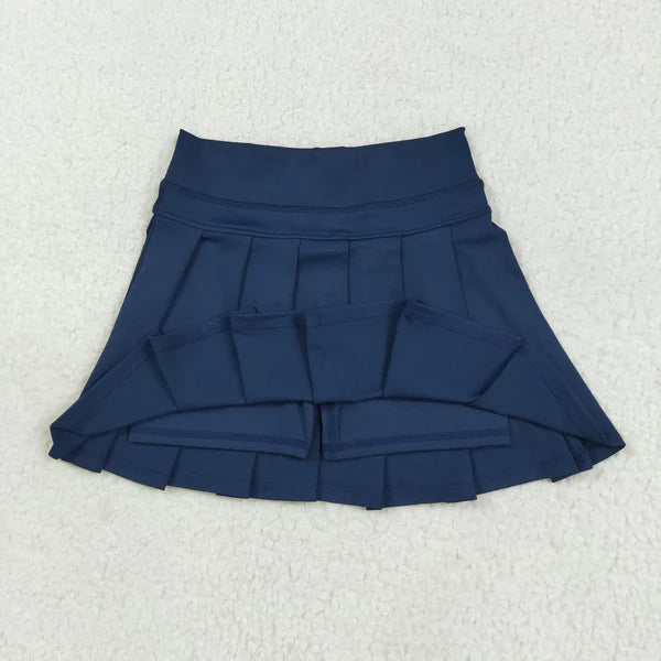 7.25 GLK0122 Baby Girls Navy Yoga Skorts Bottom