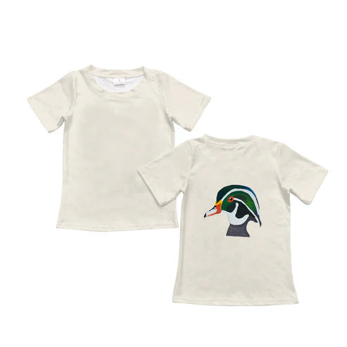 7.17 BT0963 Baby Boys Hunting Southern Duck Short Sleeve Tee Shirts Tops Preorder
