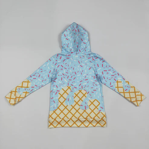 7.24 BT1270 Baby Boys Blue Team Long Sleeves Hoodies Top