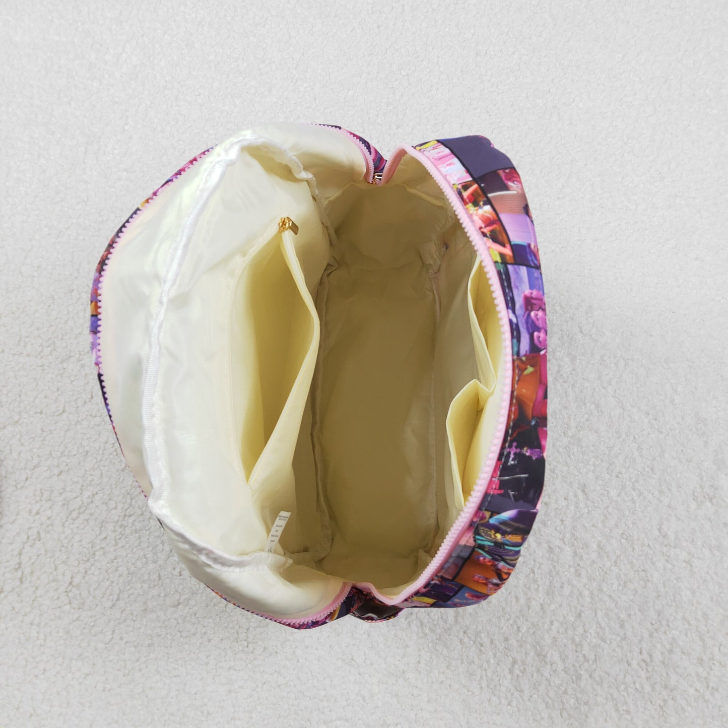 BA0386 Baby Kids Demon Hunter Zipper School Back Bags