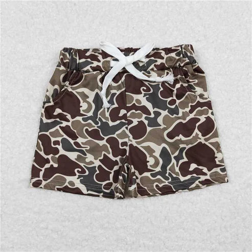 4.2  8 Colors Sibling Baby Boys Camouflage Summer Bottom Shorts