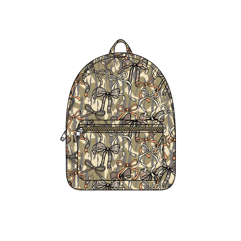 Pre-order no moq BA0394 toddler backpack camouflage print baby gift preschool bag-26.1.10