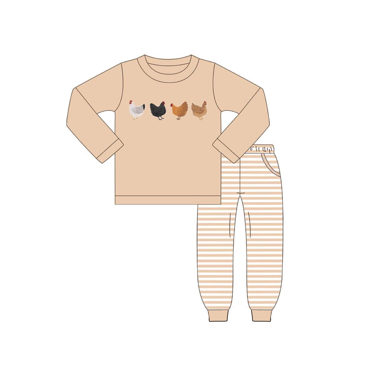 BLP0612  Long sleeve suit for boys (6-8weeks)