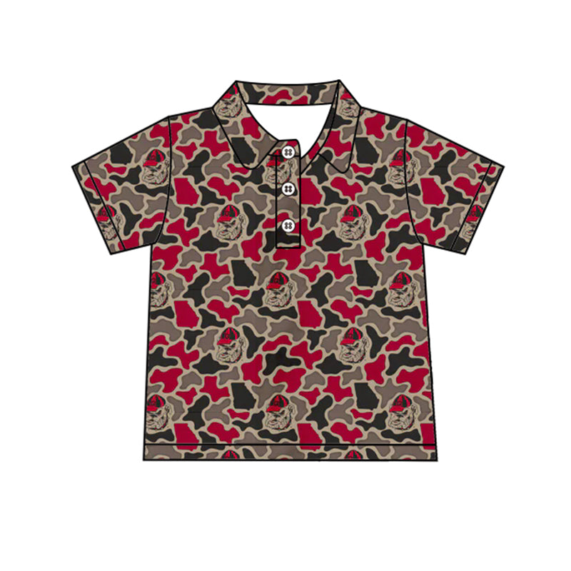 Pre-order no moq BT1718 adult man clothes summer team camouflage short sleeve top-26.1.21