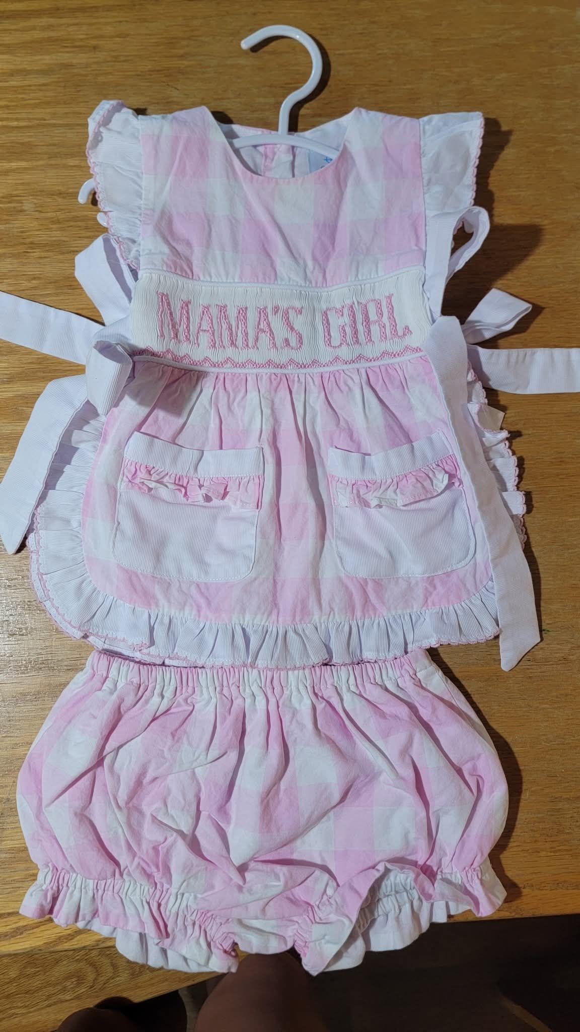 Pre-order no moq GBO0495 toddler girl clothes MAMA summer short sleeve bummies set-26.1.5