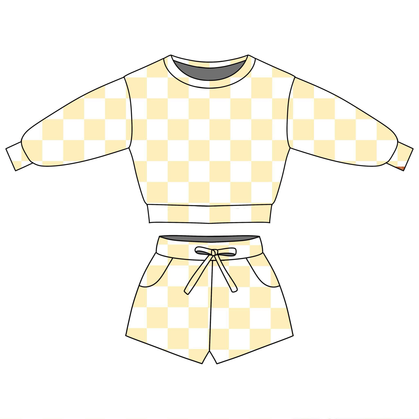 Pre-order no moq GLS0084 pre-order toddler girl clothes summer long sleeve shorts set-26.1.2