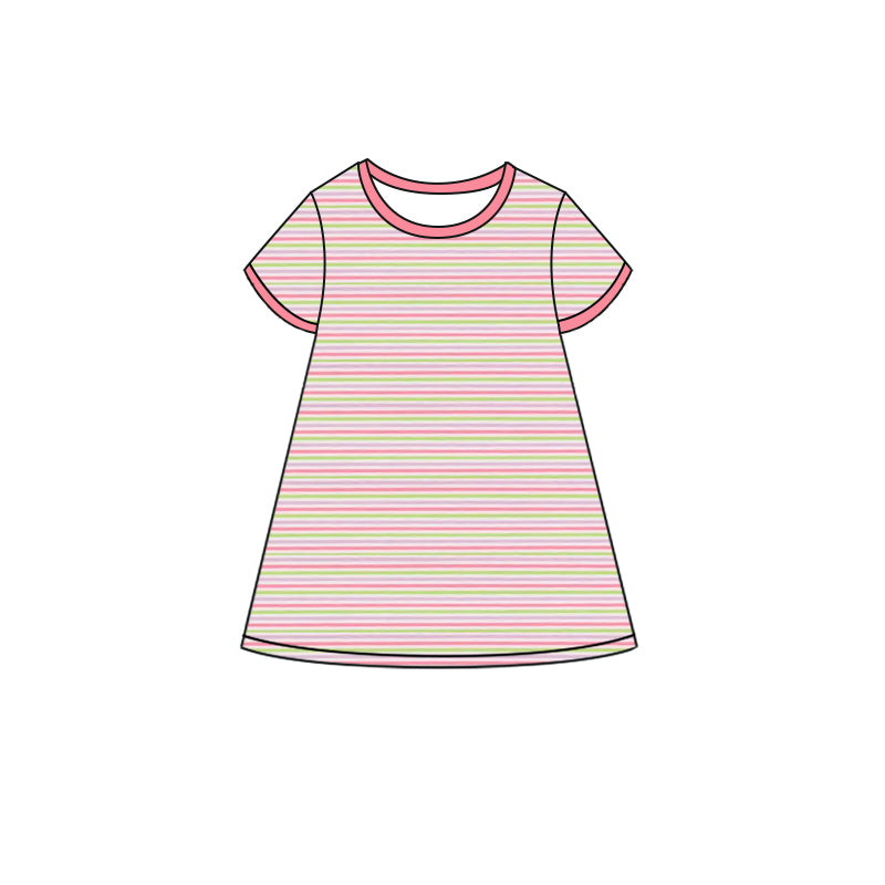 Pre-order no moq GSD3528 pre-order baby girl clothes short sleeve summer dress-25.12.31