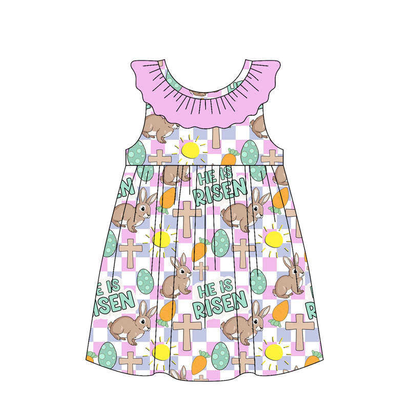 Pre-order no moq GSD3550 pre-order baby girl clothes easter sleeveless summer dress-26.1.2