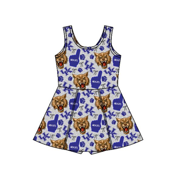 Pre-order no moq GSD3586 pre-order baby girl clothes summer yoga team sleeveless dress-26.1.8