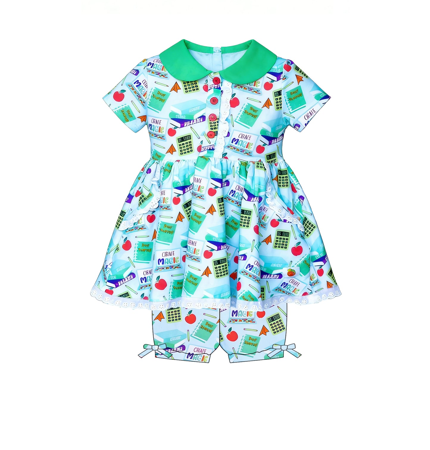 Pre-order no moq GSSO3198 pre-order baby girl clothes summer short sleeve shorts sets-26.1.14