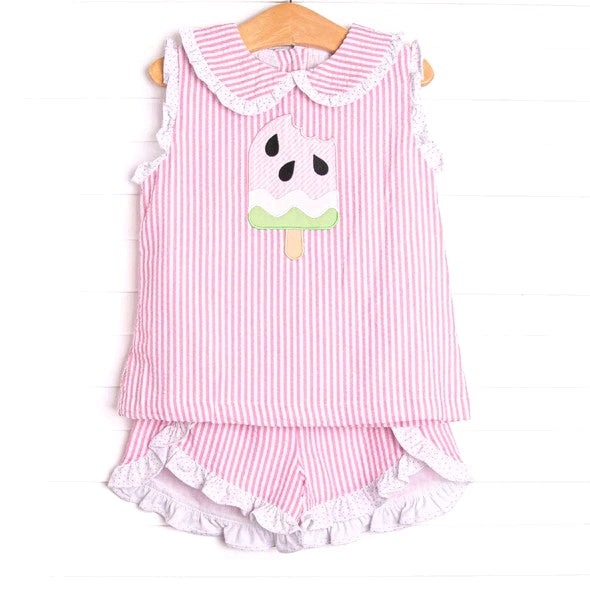 Pre-order no moq GSSO3238 pre-order baby girl clothes sleeveless shorts summer outfit-26.1.19