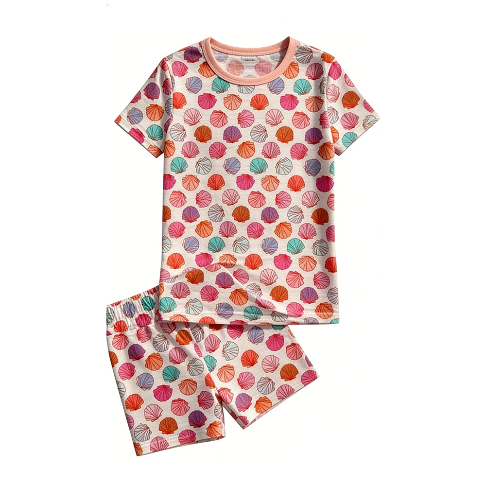 Pre-order no moq GSSO3240 pre-order baby girl clothes short sleeve shorts summer outfit-26.1.19
