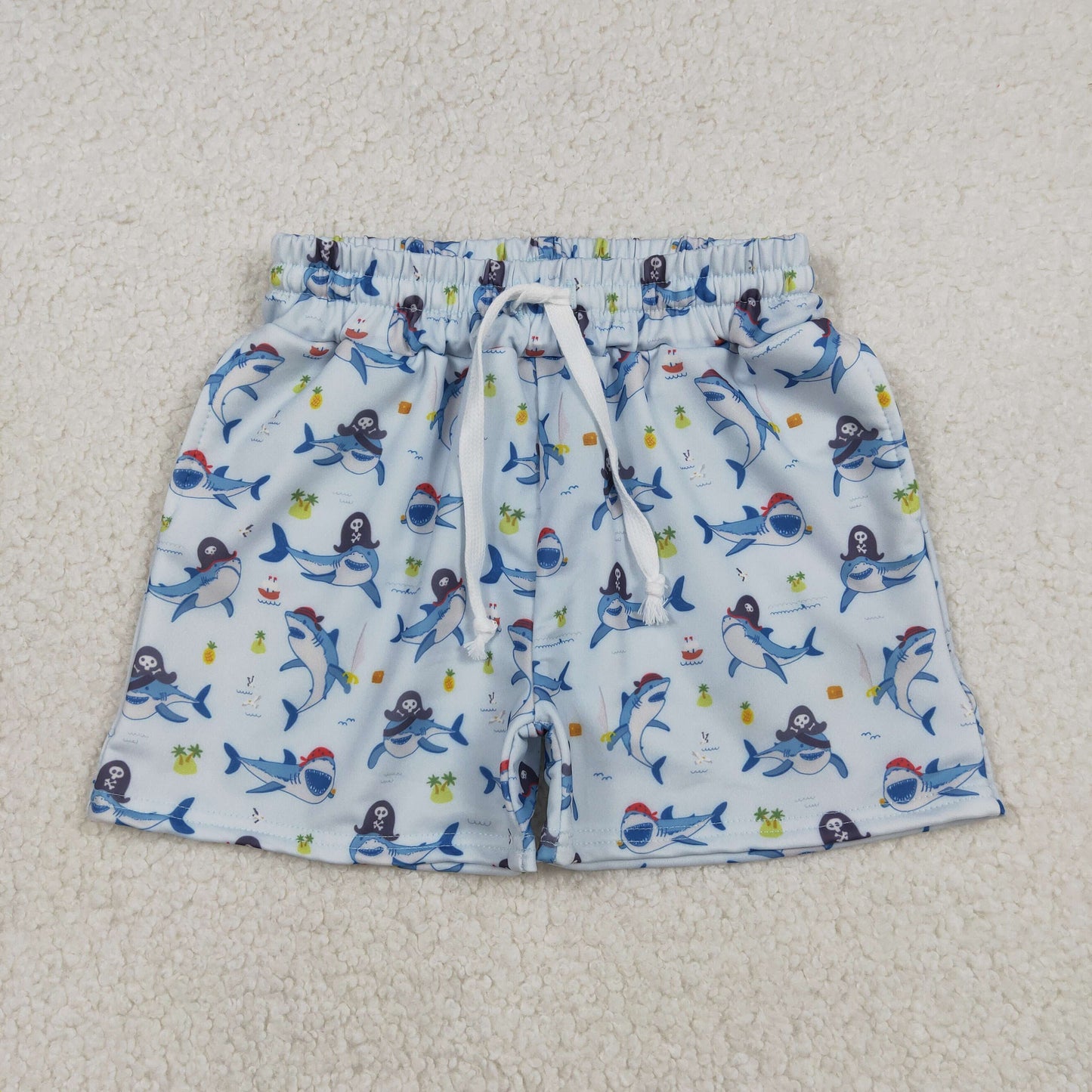 Sibling Baby Boys clothes Summer Beach swim Shorts