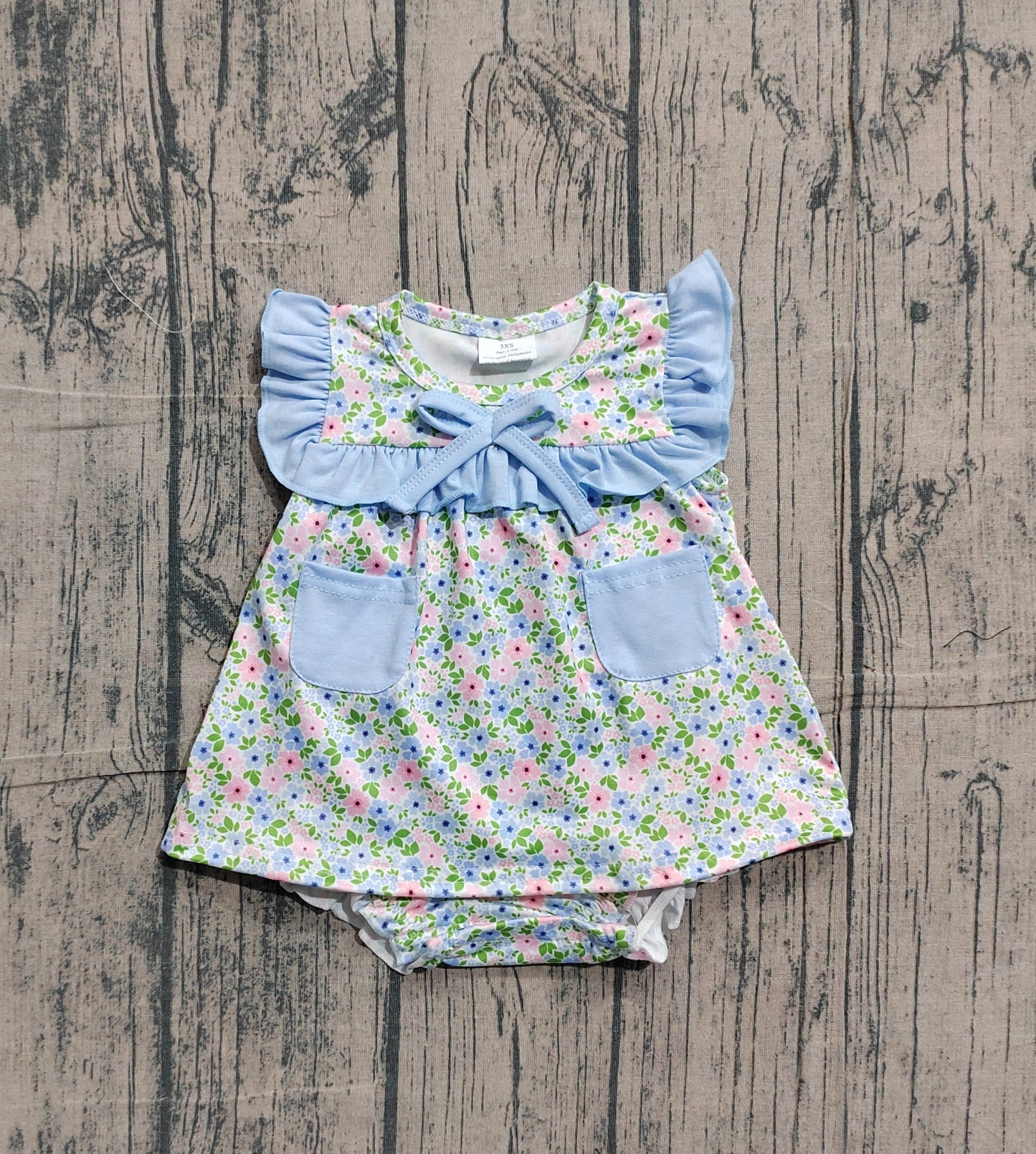 SR3752 pre-order baby boy clothes floral print toddler boy summer bubble-26.1.14
