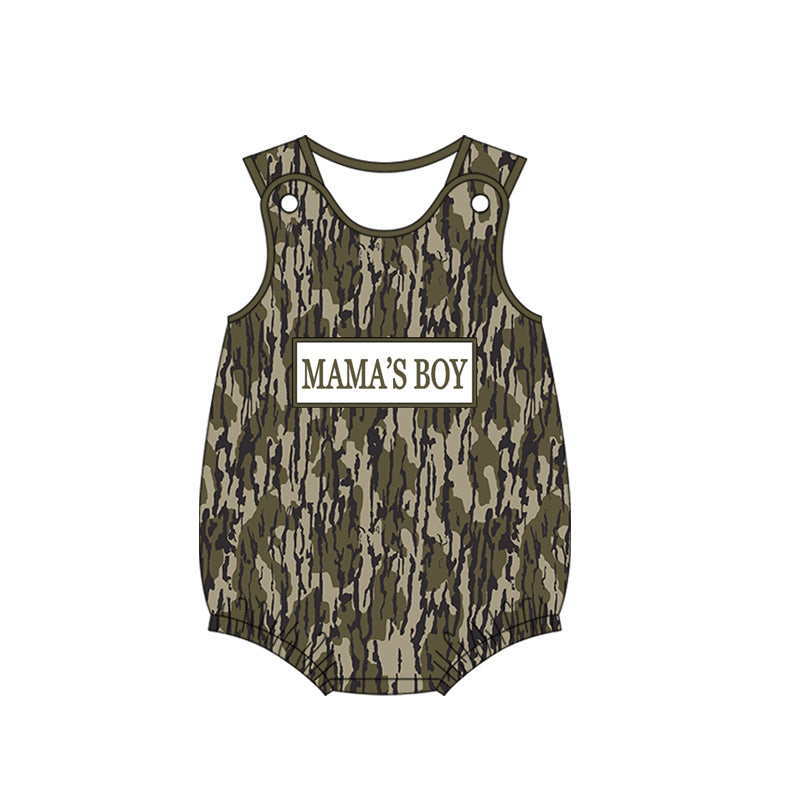 Pre-order no moq SR3905 pre-order baby boy clothes MAMA camouflage vest bubble-26.1.1