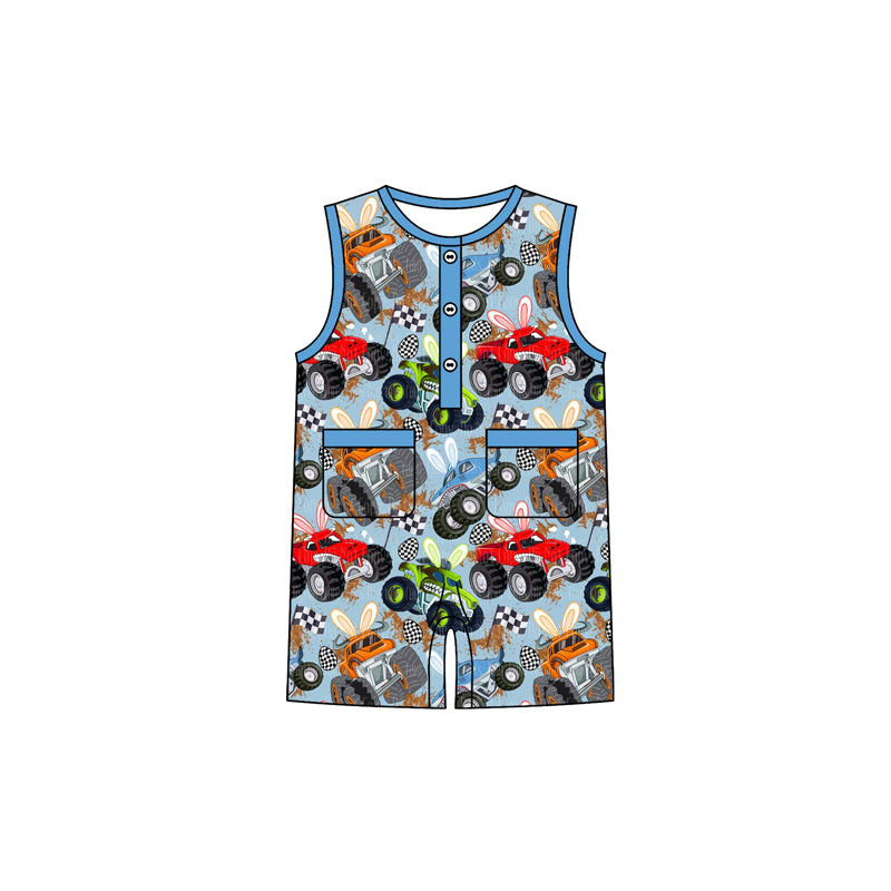 Pre-order no moq SR3954 pre-order baby boy clothes easter vest bubble-26.1.9