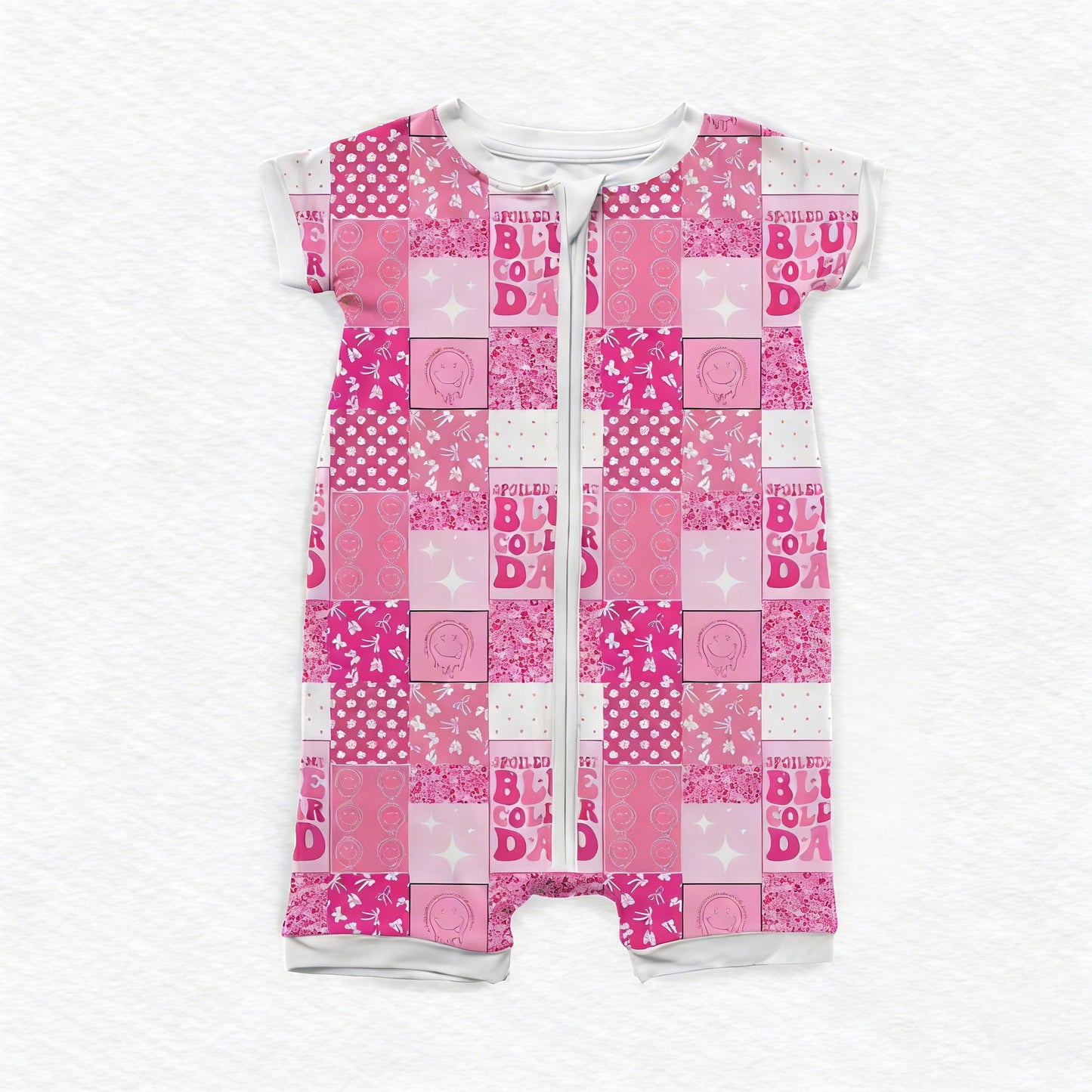 Pre-order no moq SR3964 pre-order baby girl clothes short sleeve bubble-26.1.12