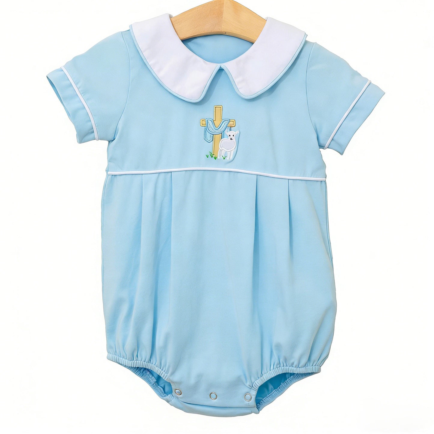 Pre-order no moq SR4000 pre-order baby girl clothes easter short sleeve bubble-26.1.17