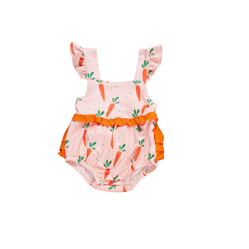 Pre-order no moq SR4019 pre-order baby girl clothes carrot flying sleeve bubble-26.1.23