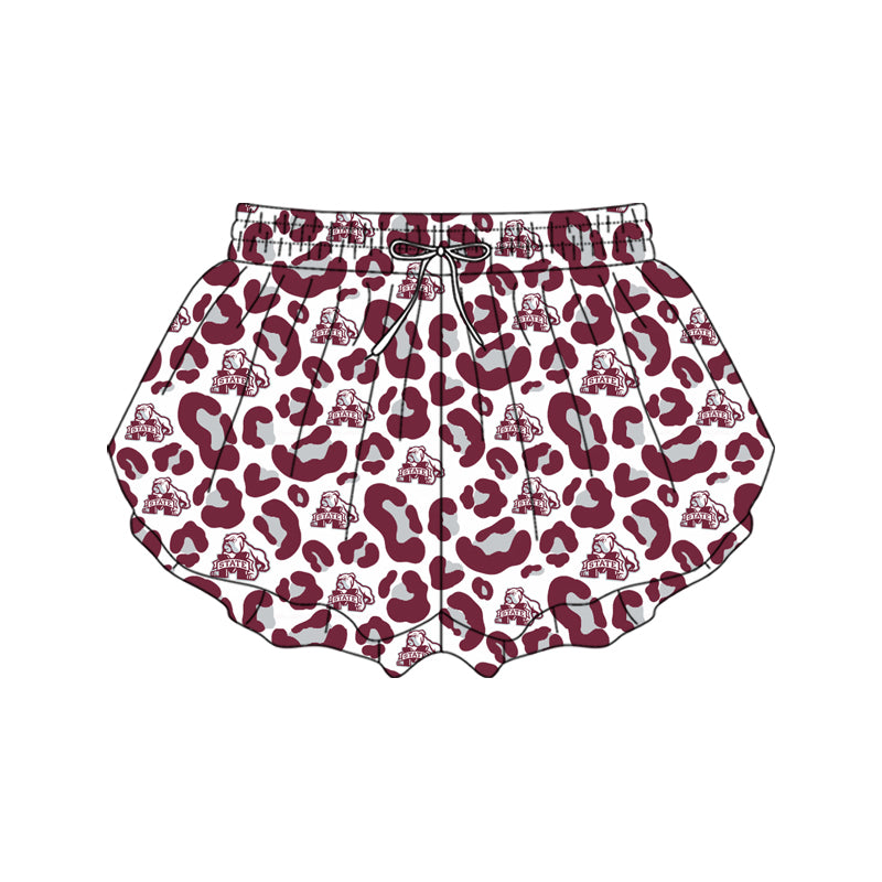 Pre-order no moq SS0810 adult woman clothes summer yoga team camouflage shorts-26.1.13