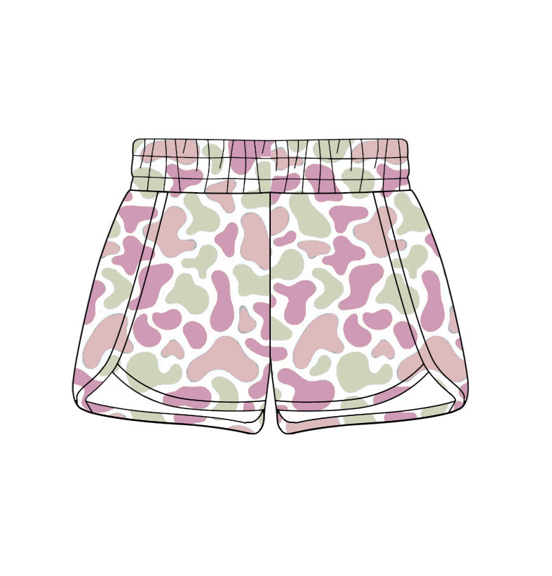 SS0857 Preorder Adult Women Southern Camo Shorts Bottom