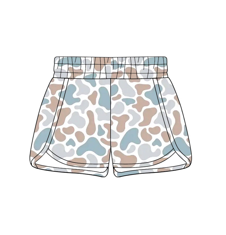 SS0858 Preorder Adult Women Southern Camo Shorts Bottom