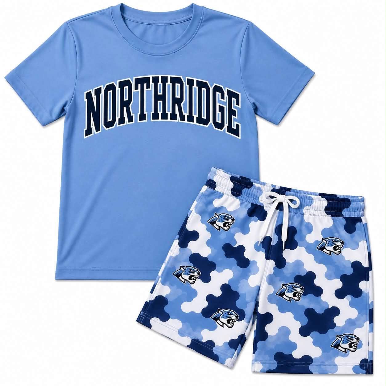 Custom Order Baby Boys NR jaguars Top Short Team Clothes Sets