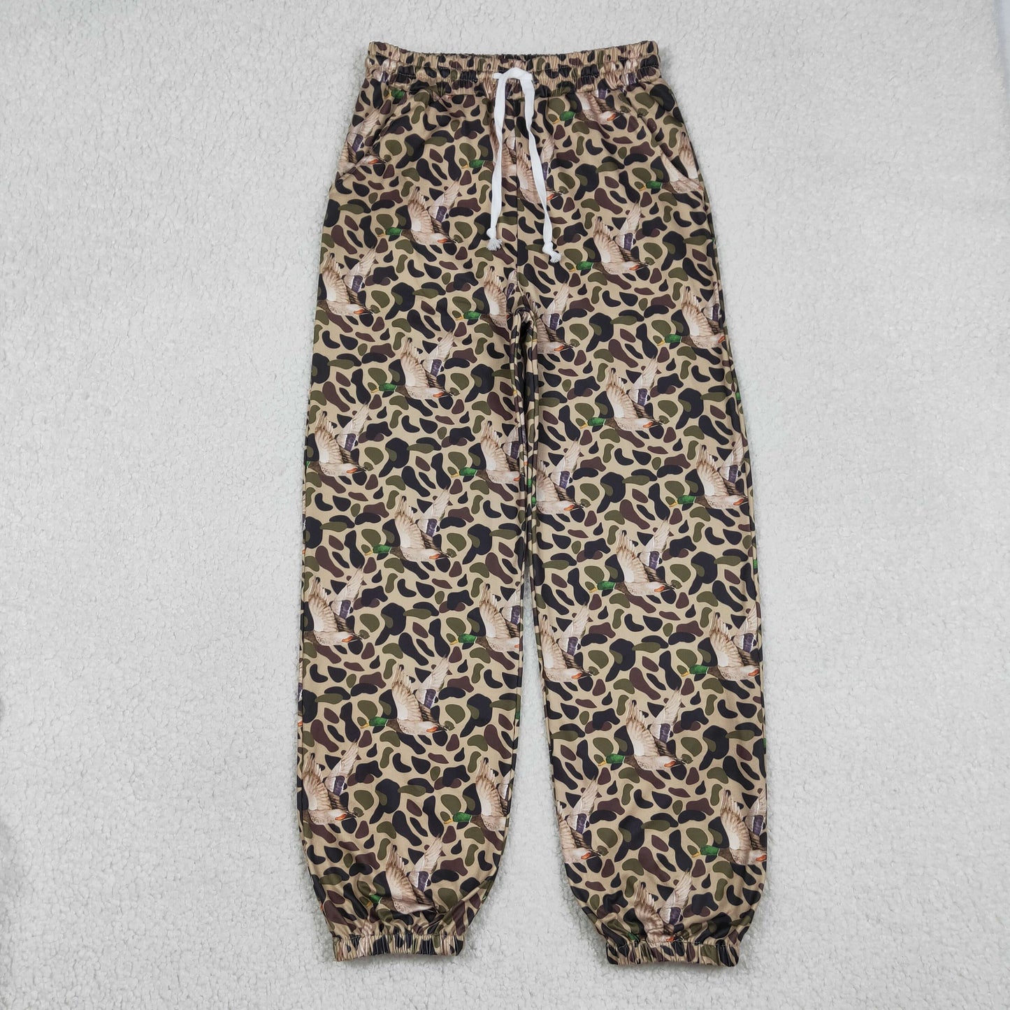 RTS NO MOQ(In Stock) P1004 Adult women's Duck camouflage trousers
