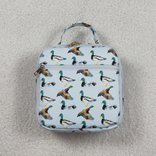 BA0276 Baby Kids Mallard Ducks Hunting Lunch Dinner Picnic Box Bag