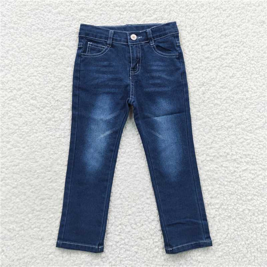 P0085 Dark blue denim pants